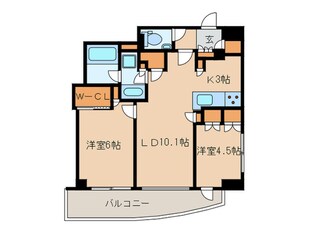 プライマルシティ神楽坂の物件間取画像